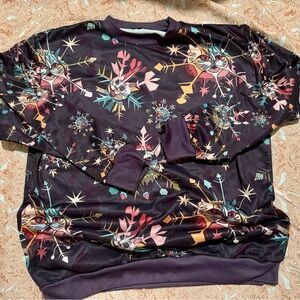 Ugly Christmas sweatshirt. Cat. Unisex L